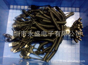 深圳供應白色充電彈簧線 PU車充彈簧線的環保優勢與應用解析